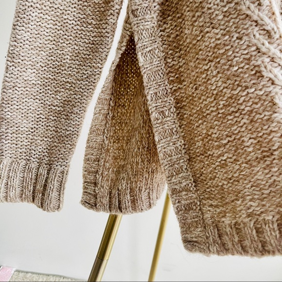 Madewell wool blend cozy cable knit sweater M - Picture 5 of 5